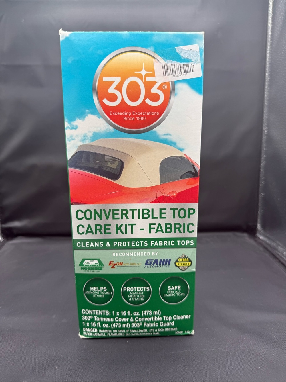 Amazon 303 Convertible Top Care Kit - NEW UNOPENED